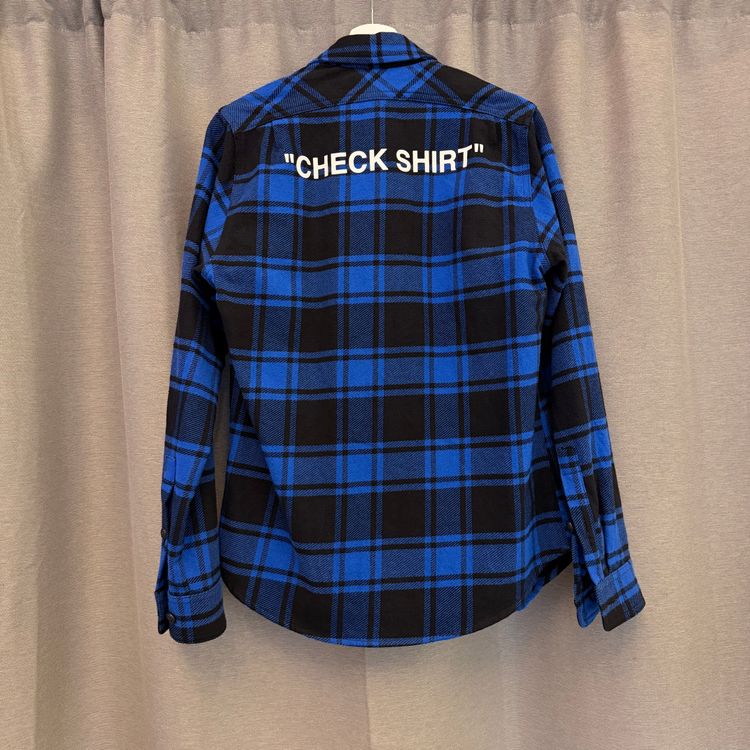 Off-White Check Shirt Flanel S image 3