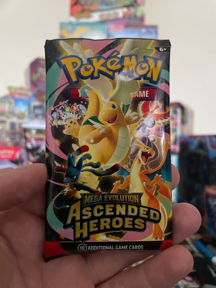 Pokemon Mega Evolution Ascended Heroes Card Pack
