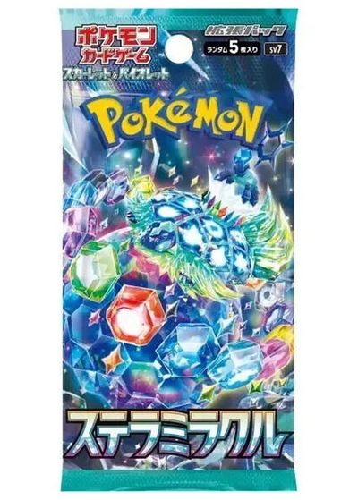 Bustina Scarlet and Violet Stellar Miracle 1 pack JAP