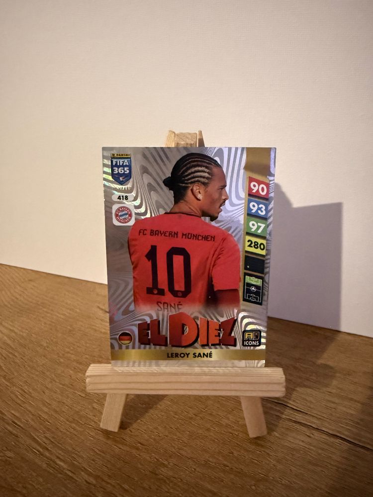 Panini Fifa 365 Leroy Sané Football Trading Card