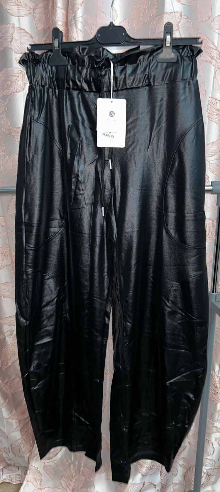 Immagine di Black Faux Leather Pants 2