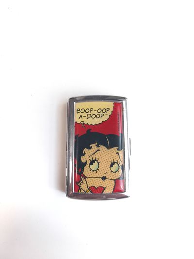 Betty Boop Themed Metal Case
