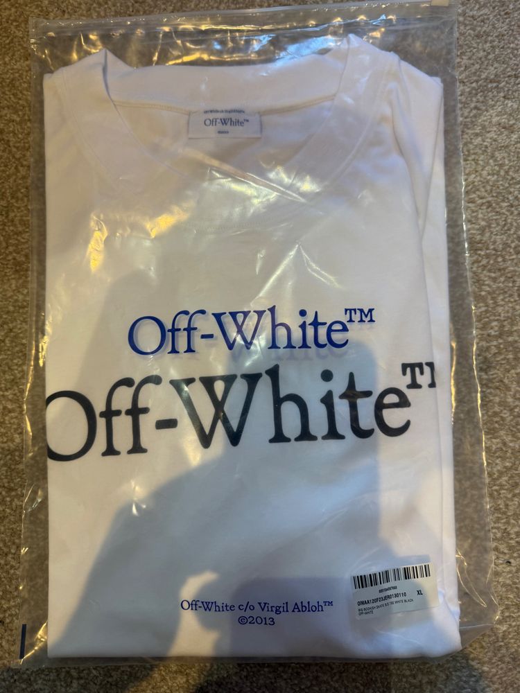 Off-White White Printed T-Shirt