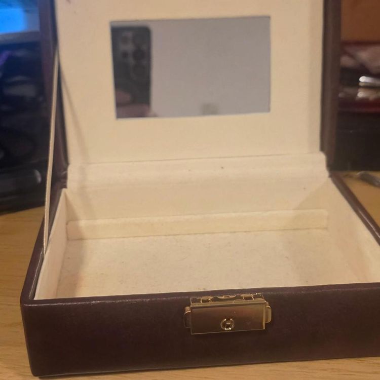 Brown Leather Jewelry Box imagen 8