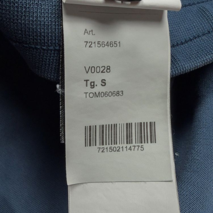 S/S 20 Stone Island Cotton Jersey Cargo Shorts - Blue 7