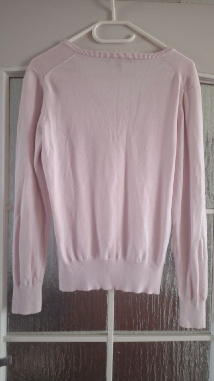 Gant Pink V-Neck Sweater 7