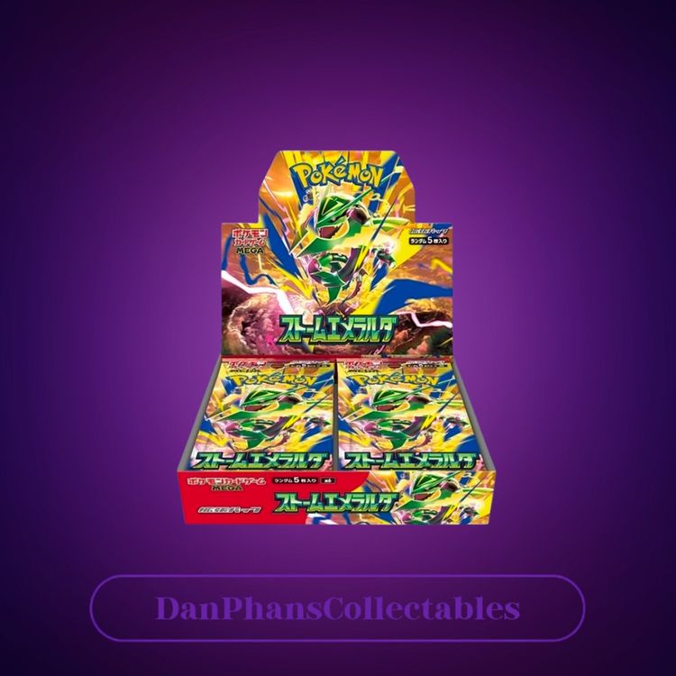 Pokémon Japanese Storm Emerald Booster Box