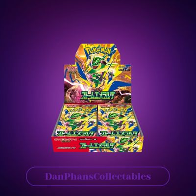 Pokémon Japanese Storm Emerald Booster Box