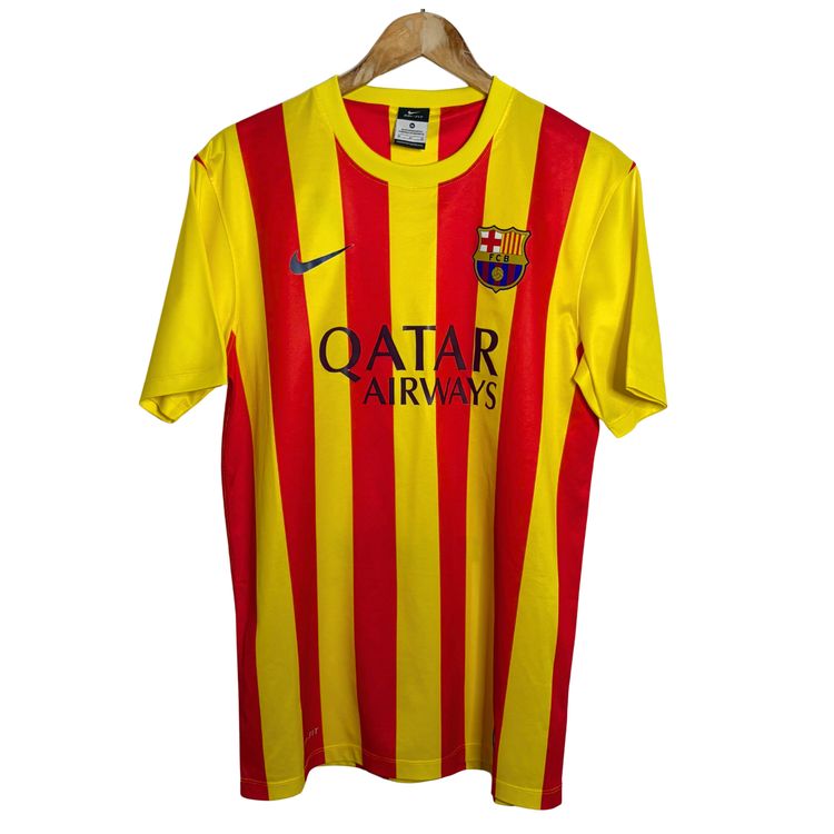 2013-14 Barcelona Basic Away Shirt - M image 1