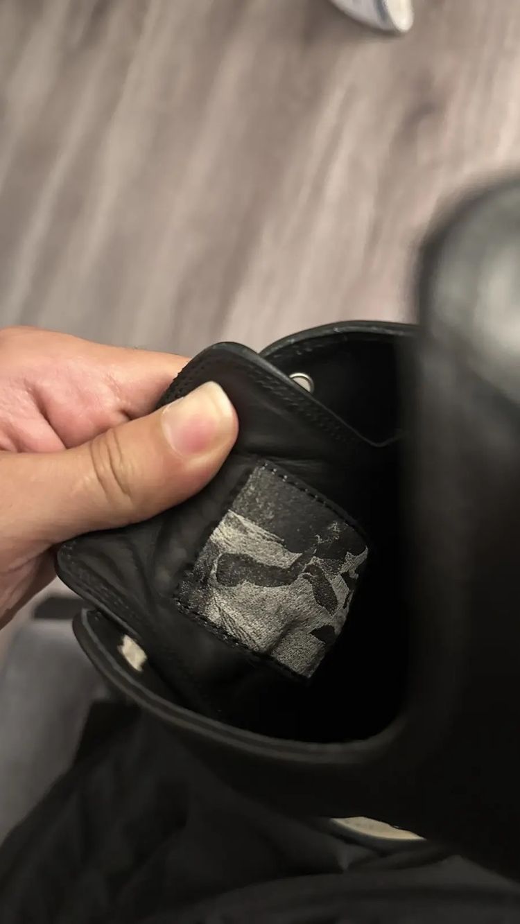 Rick Owens Leather Ramones Low image 3