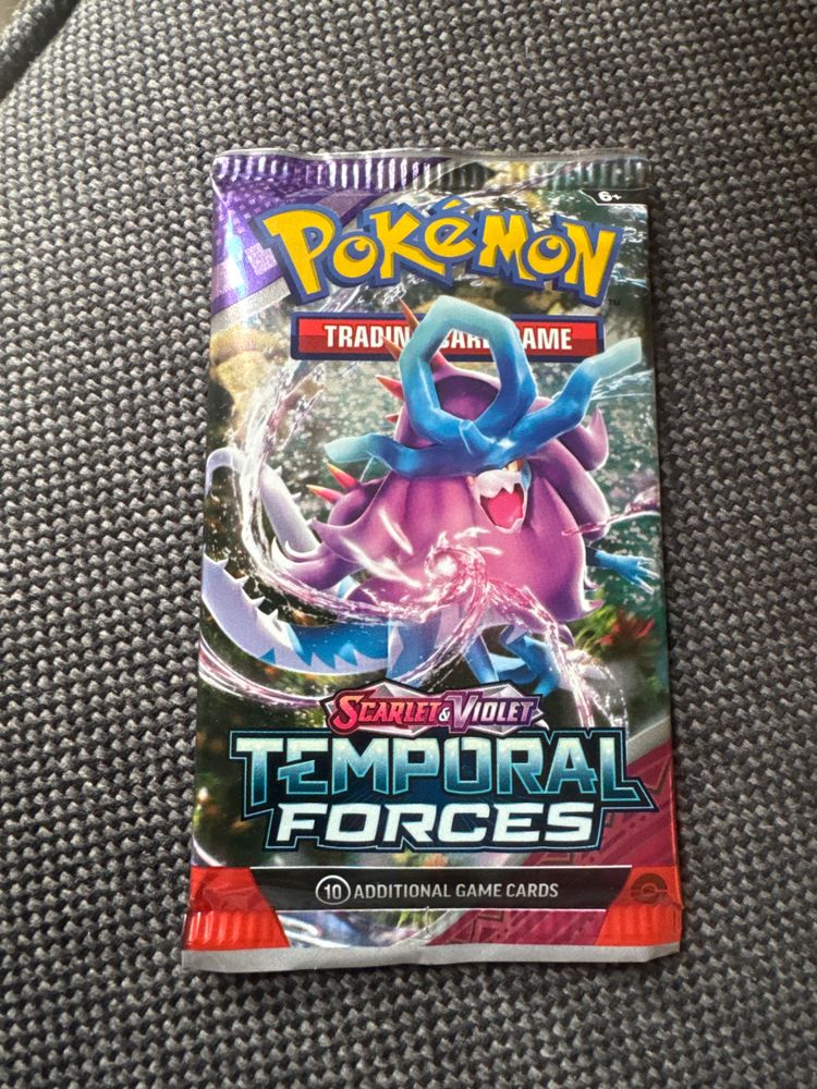 Pokemon Scarlet & Violet Temporal Forces Trading Card Game Booster Pack