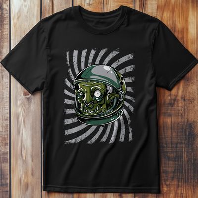SpaceOgre T-Shirt - Zombie in Space! 1