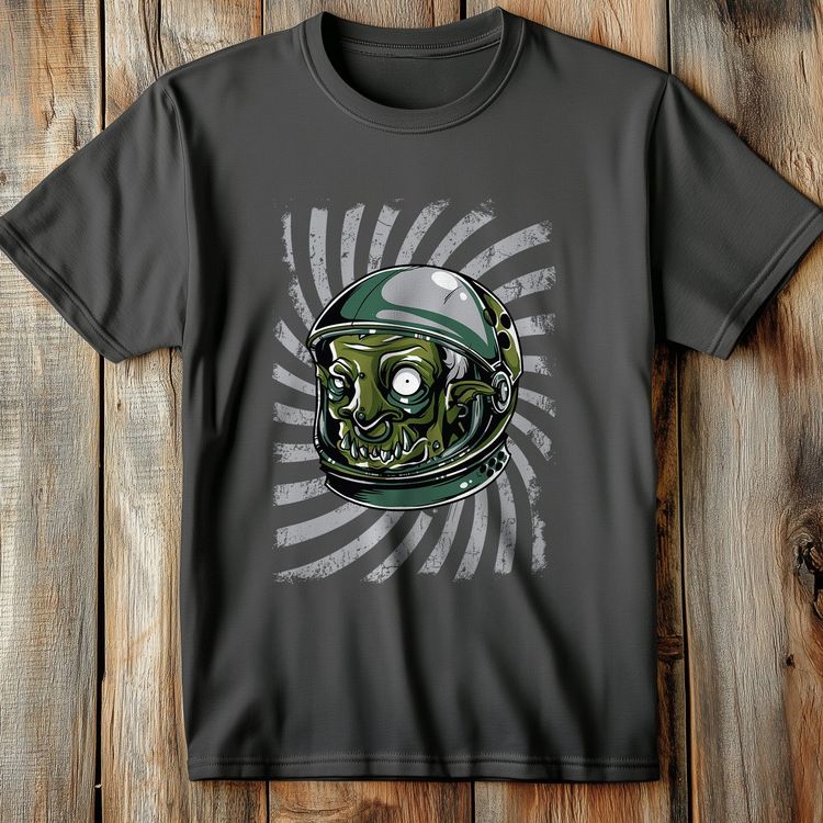 SpaceOgre T-Shirt - Zombie in Space! 3