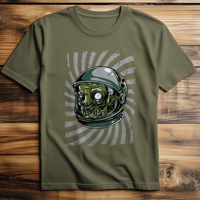 SpaceOgre T-Shirt - Zombie in Space! 4