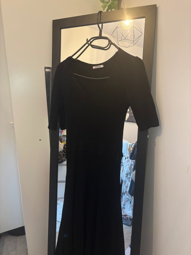 Other Black Ribbed Dress product image