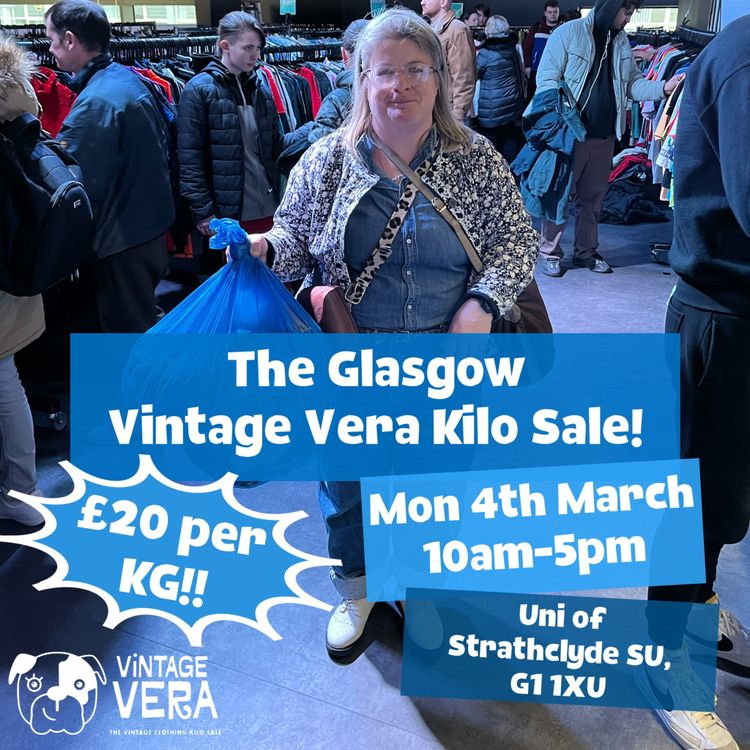 Glasgow- Vintage Kilo Sale! 4th March