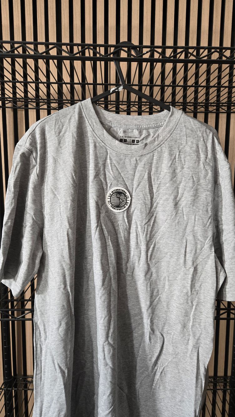 B129 DJK Geo Rubber Patch Logo Tee Brand New