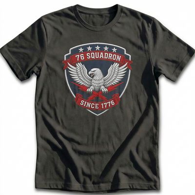 Pilot Wings Squadron Eagle Patch T-Shirt EU 1