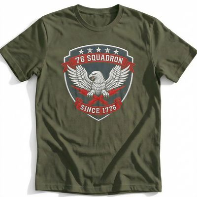 Pilot Wings Squadron Eagle Patch T-Shirt EU 3