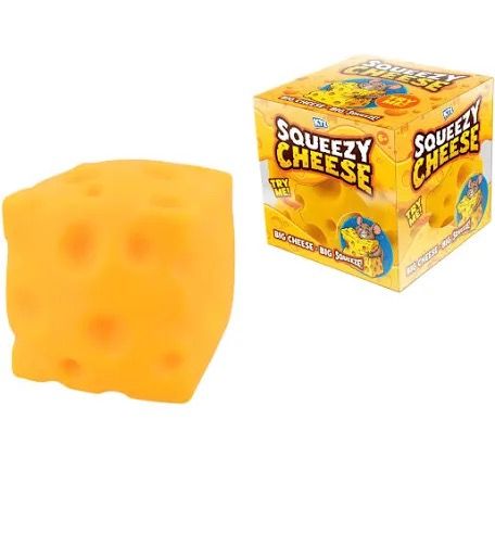 Jumbo Cheese Squeezy Cheese Toy image 1