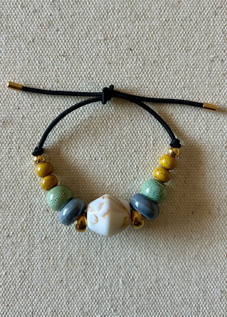 Pulsera Elastic Geometric Marble obraz 2