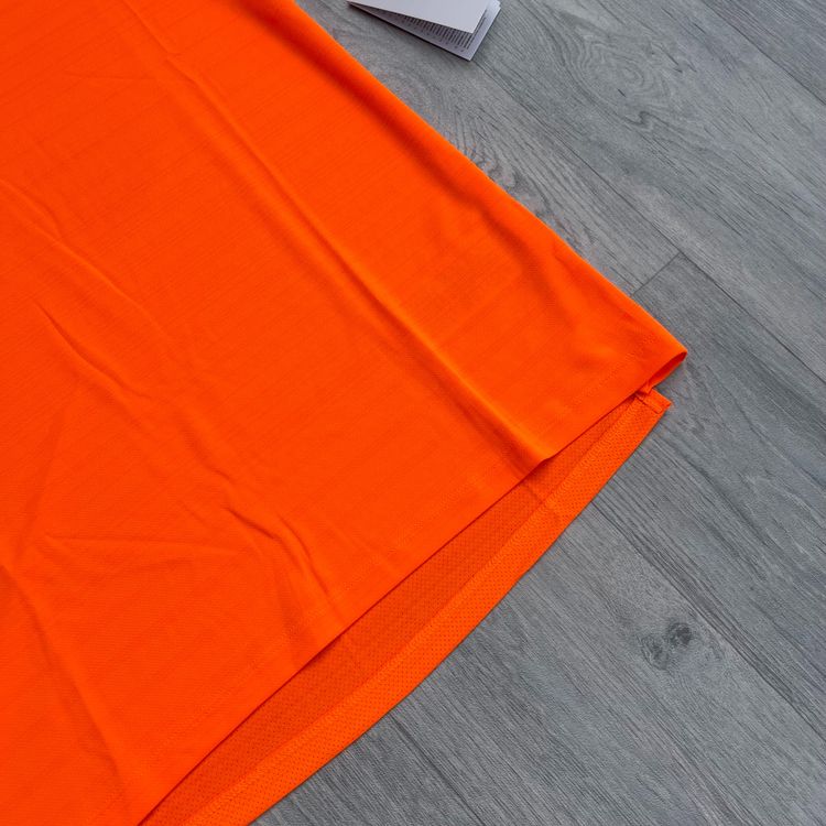Nike Dri Fit Miler Top and 7" Challenger Running Shorts Set - Total Orange image 4