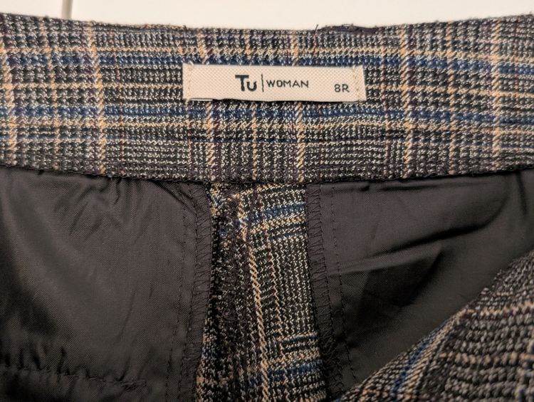 Immagine di Tu Woman Checked Trousers 6