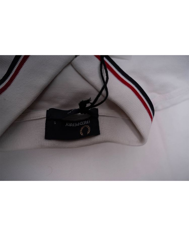 Fred Perry White Polo Shirt image 3