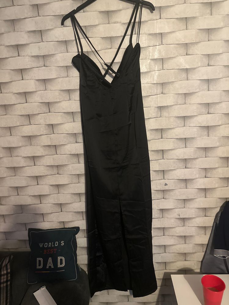  Nananana Black Strappy Dress image 2