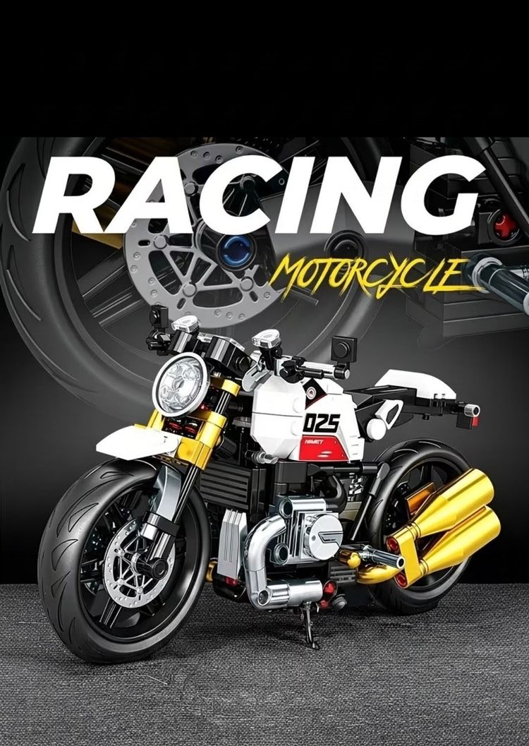 Motorcycle brick set