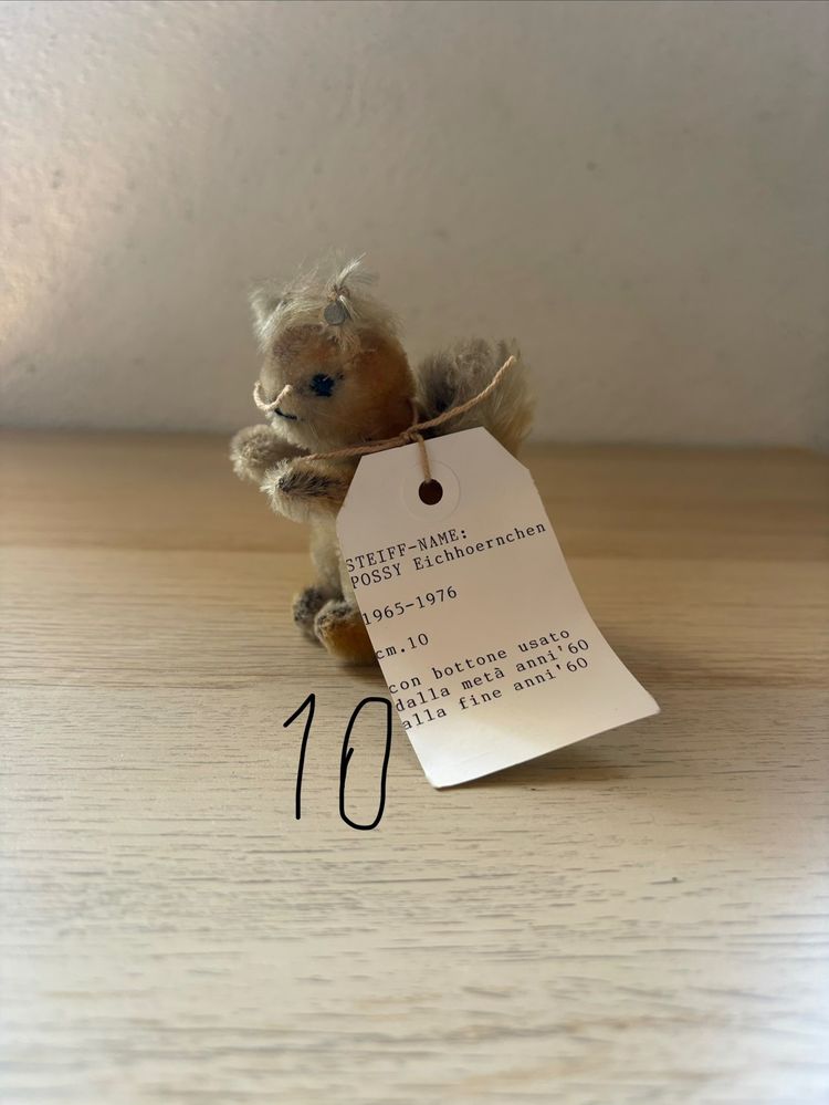 Steiff Possy Eichhoernchen Squirrel Figurine image 1