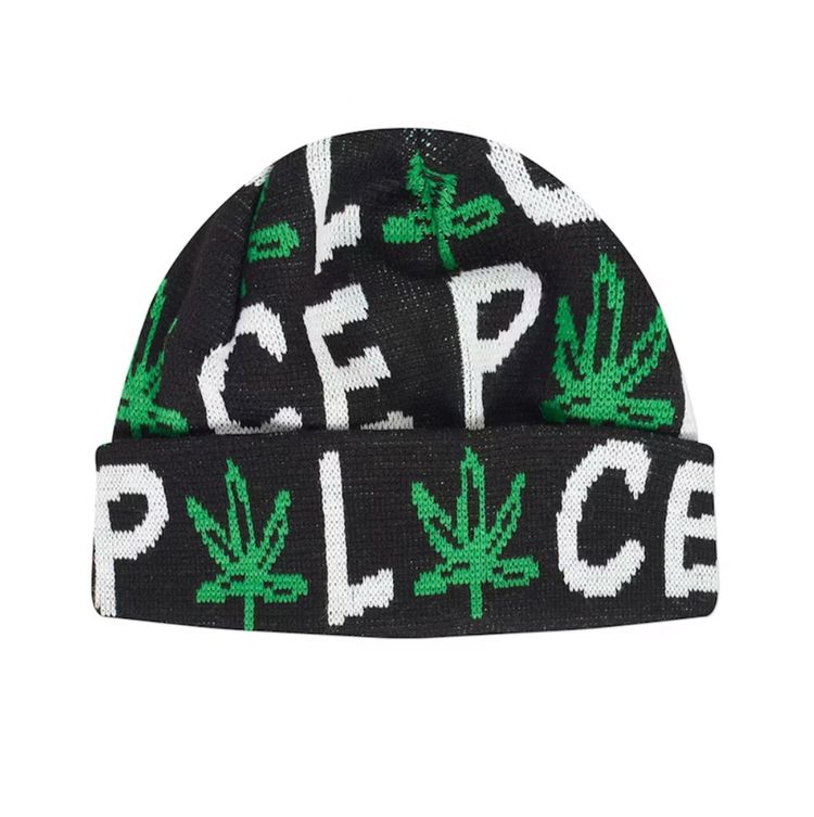 Palace Pwlwce Beanie Black (Spring 2019)