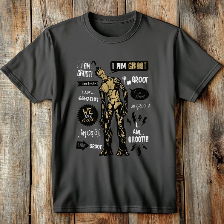 I Am Groot! I’m Groot! Funny T-shirt image 3