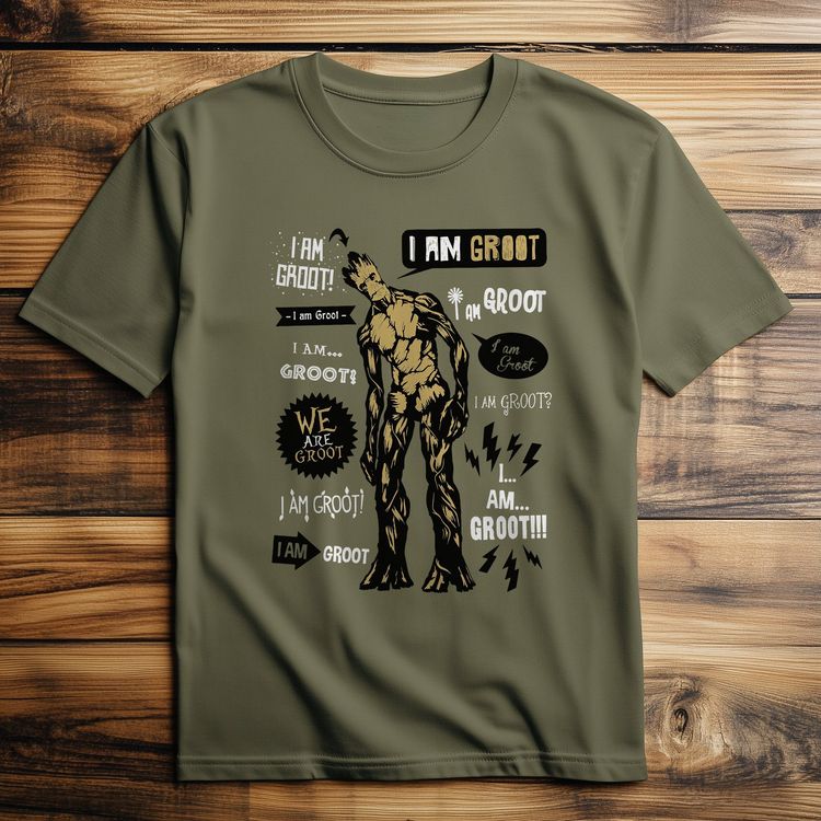 I Am Groot! I’m Groot! Funny T-shirt image 5