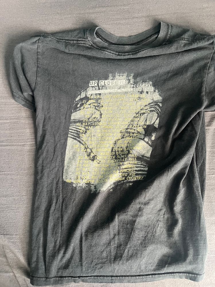 Black Graphic Band T-Shirt image 2
