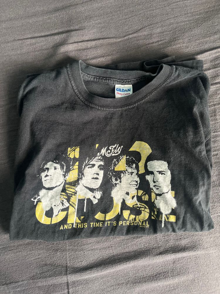 Black Graphic Band T-Shirt