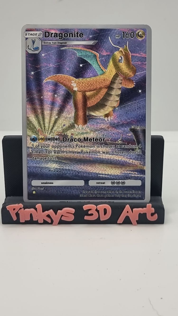 Pokémon Dragonite pokemon  pocket card (fan art) 1544 product image
