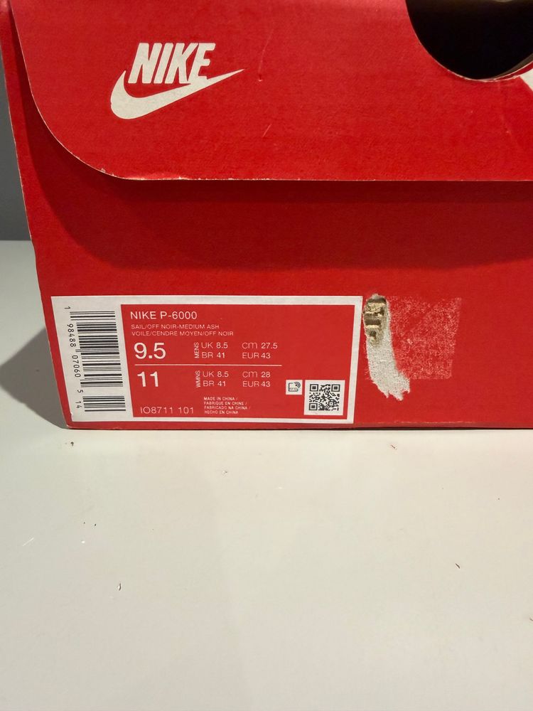 Nike P-6000 Sail Phantom Off-Noir – UK 8.5  imagen 6