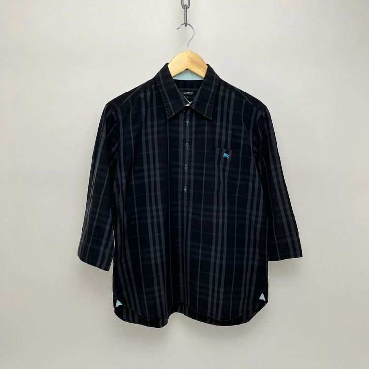 Burbwrry Black Label 3/4 Length Sleeve Shirt image 1