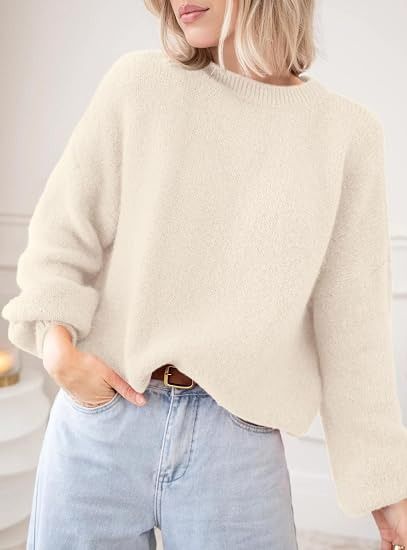 Cream Knit Sweater image 4