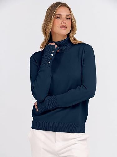Immagine di Navy Blue Turtleneck Sweater 5