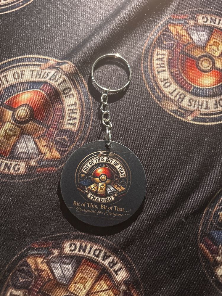 Bit of This, Bit of That Trading Keychain 
