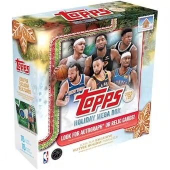 Topps Holiday Mega Box 2023 Nba Trading Cards
