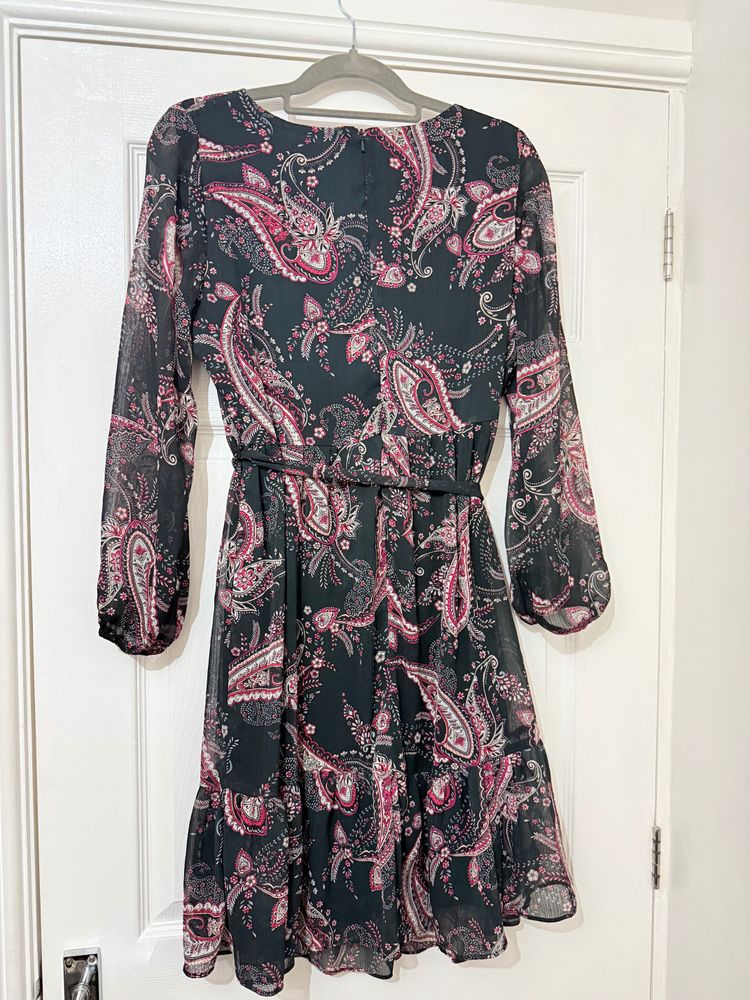 Wallis Petite Paisley Print Dress 4