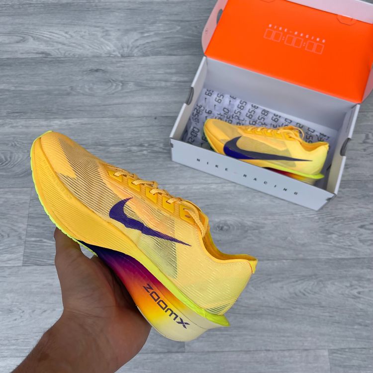 Nike Womens Zoomx Vaporfly Next% 4 Running Training Shoes - Citron Pulse [HF6412 800] image 3