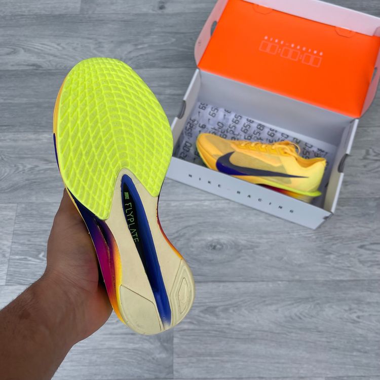 Nike Womens Zoomx Vaporfly Next% 4 Running Training Shoes - Citron Pulse [HF6412 800] image 5