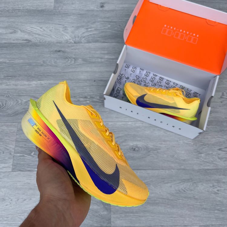 Nike Womens Zoomx Vaporfly Next% 4 Running Training Shoes - Citron Pulse [HF6412 800]