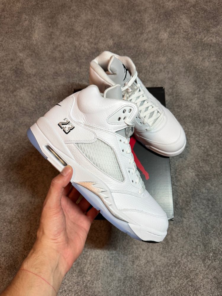 Jordan 5 Retro OG White (Nuove)