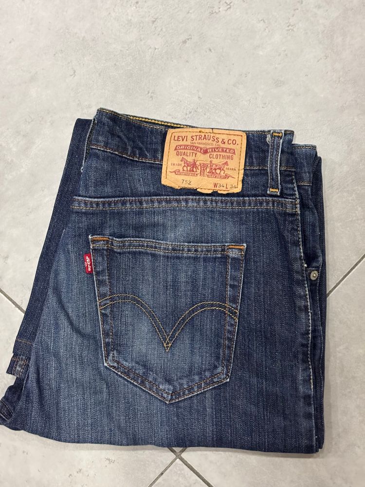Levi's Levi’s 752 34x34 Strauss & Co. Men'S Denim Jeans product image
