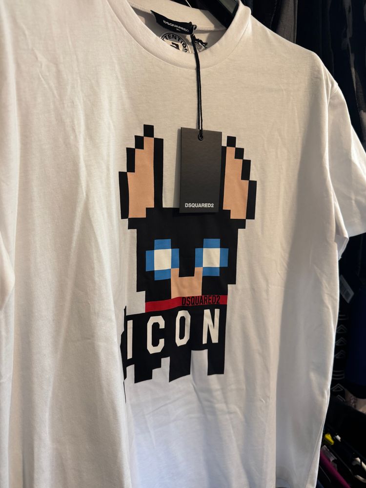 Dsquared2 Icon Cipro Cool T-Shirt Size XL NWT obraz 2